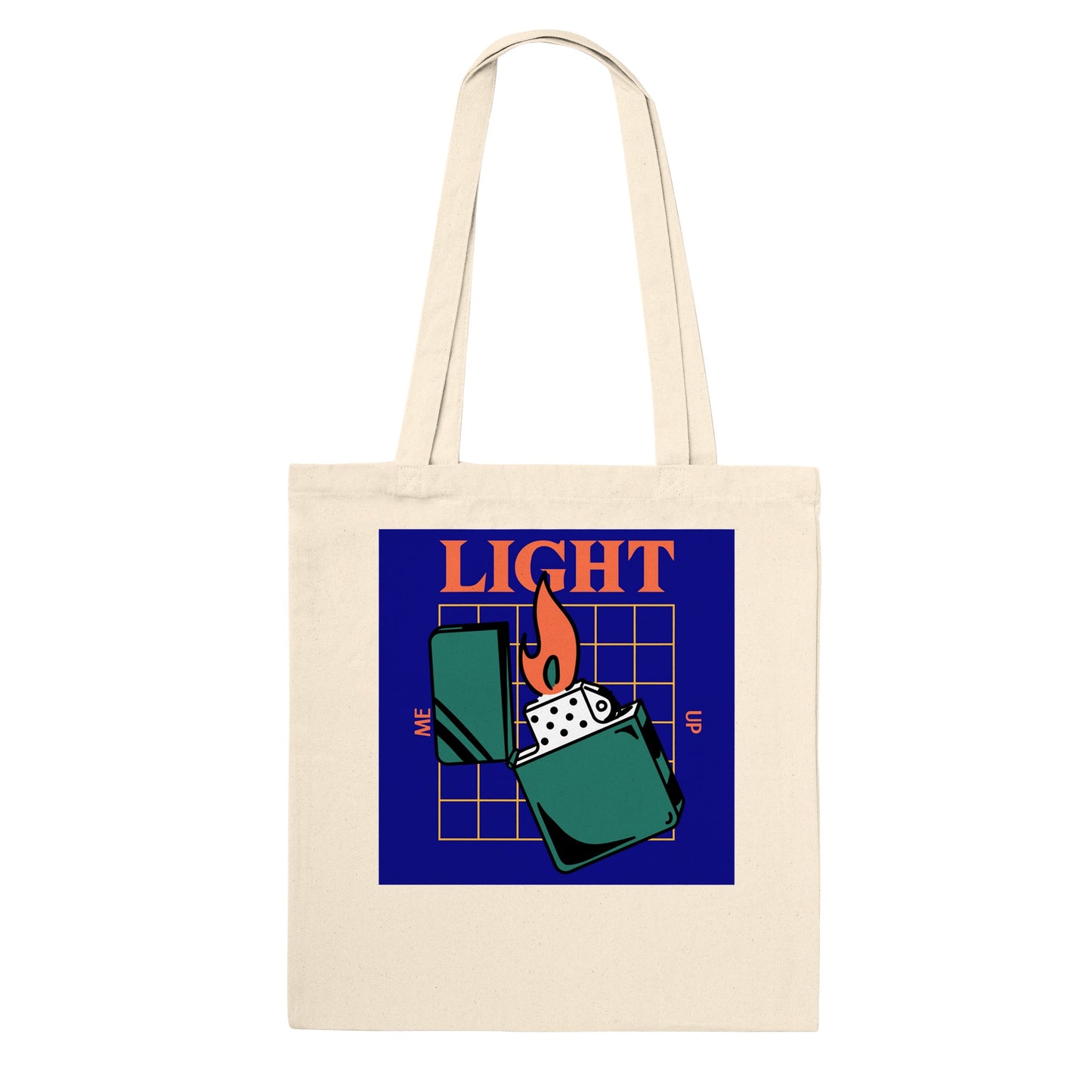 Premium Tattoo Tote Bag Light Me Up