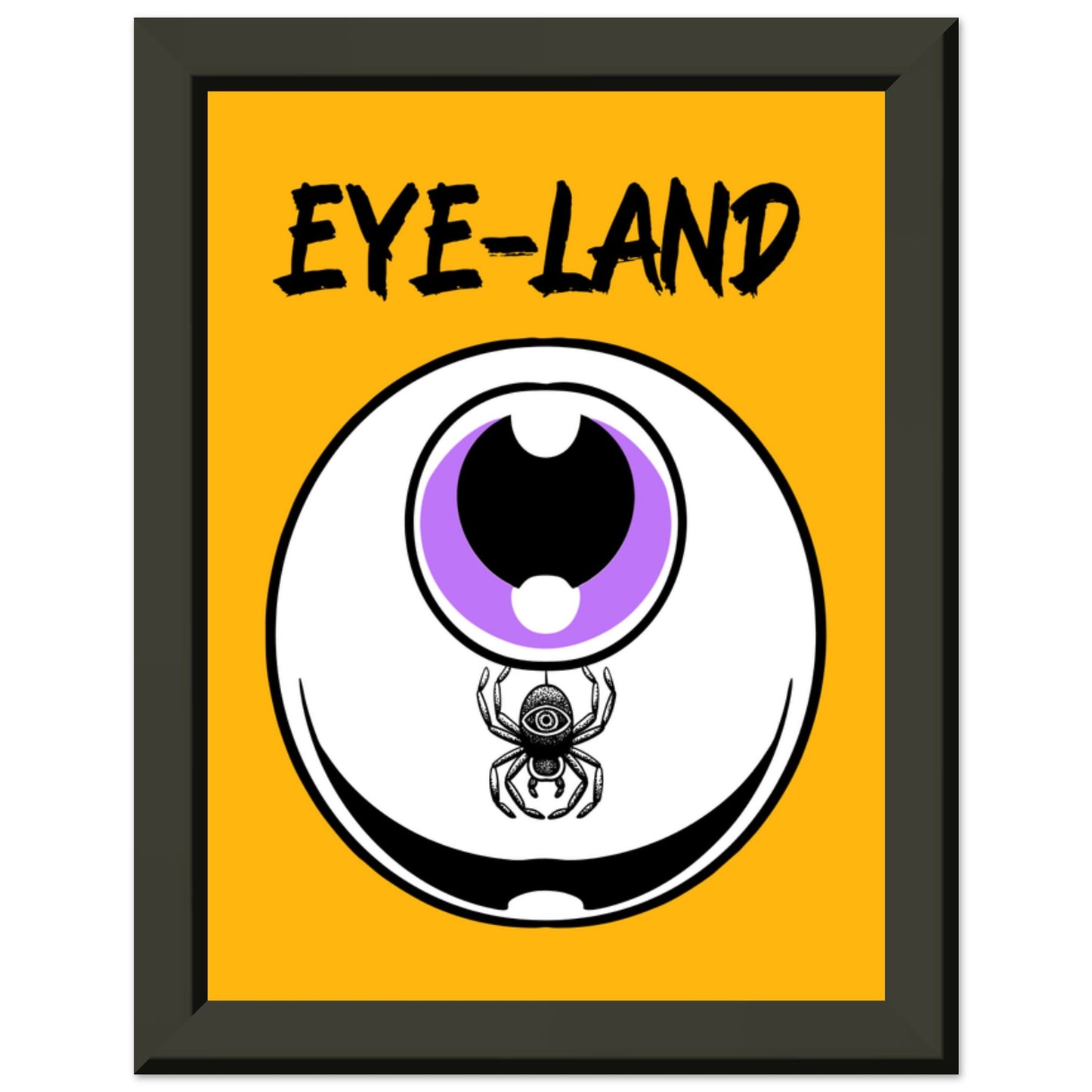 EYE-LAND Classic Matte Paper Metal Framed Poster