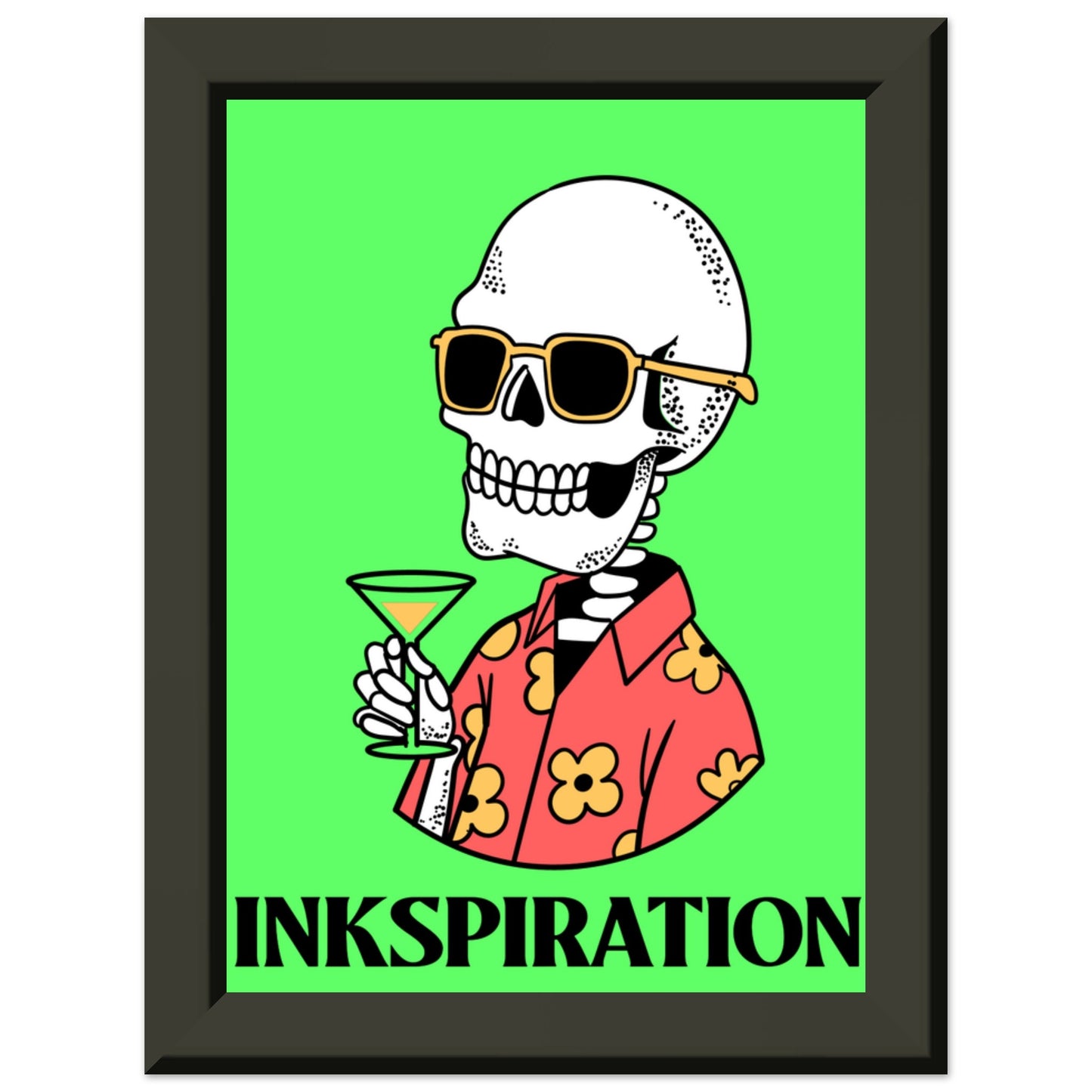 INKSPIRATION Classic Matte Paper Metal Framed Poster