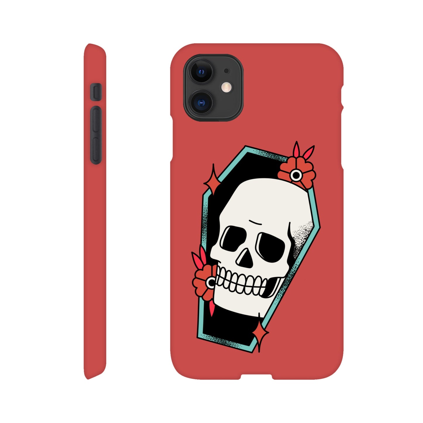 COFFIN SKULL Slim case