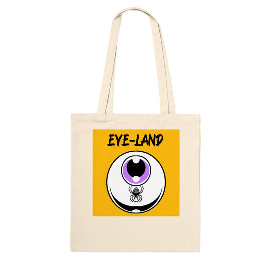 Premium Tattoo Tote Bag Eye Land