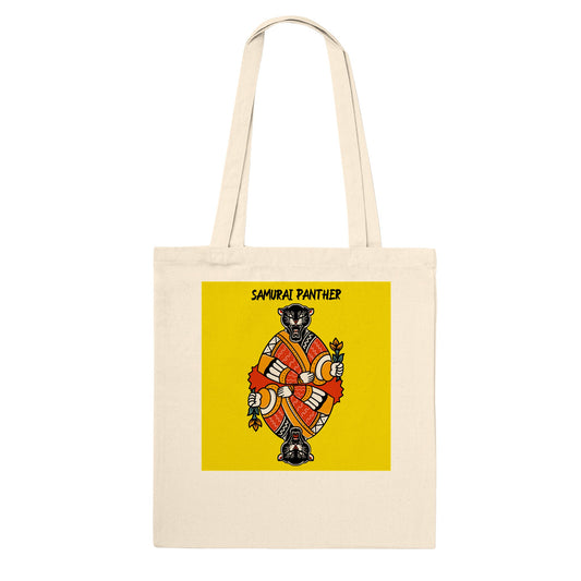 Premium Tattoo Tote Bag Samurai Panther