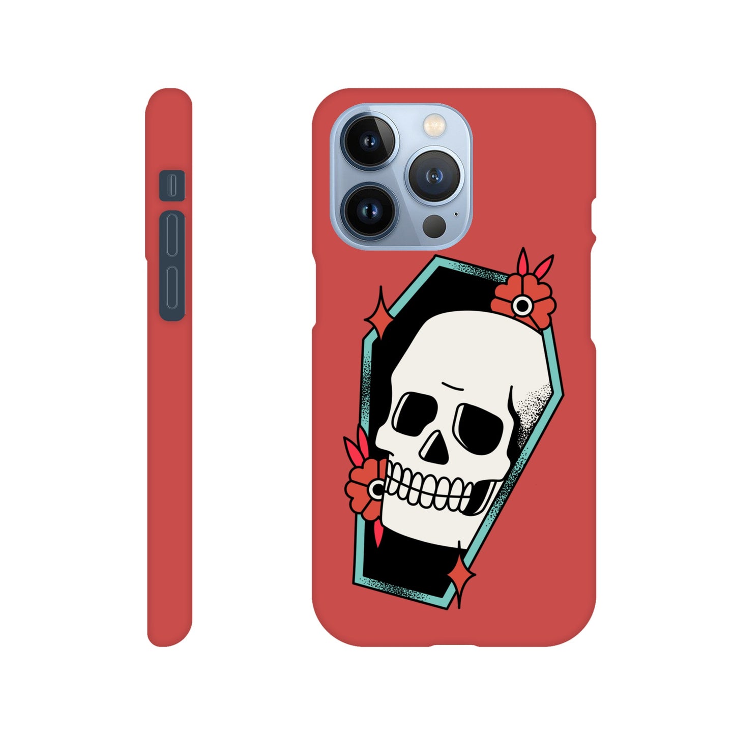 COFFIN SKULL Slim case