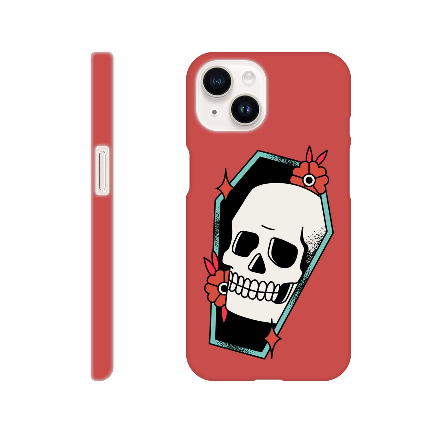 COFFIN SKULL Slim case