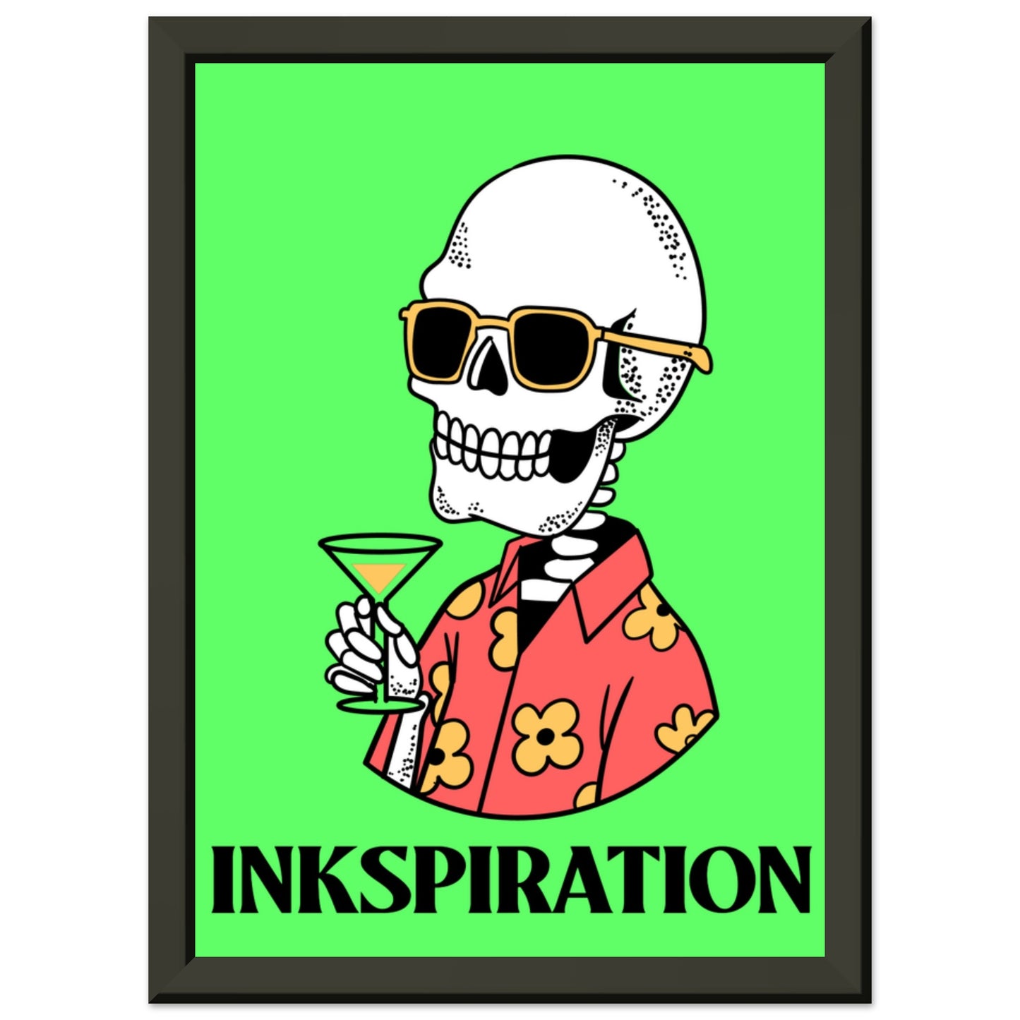 INKSPIRATION Classic Matte Paper Metal Framed Poster