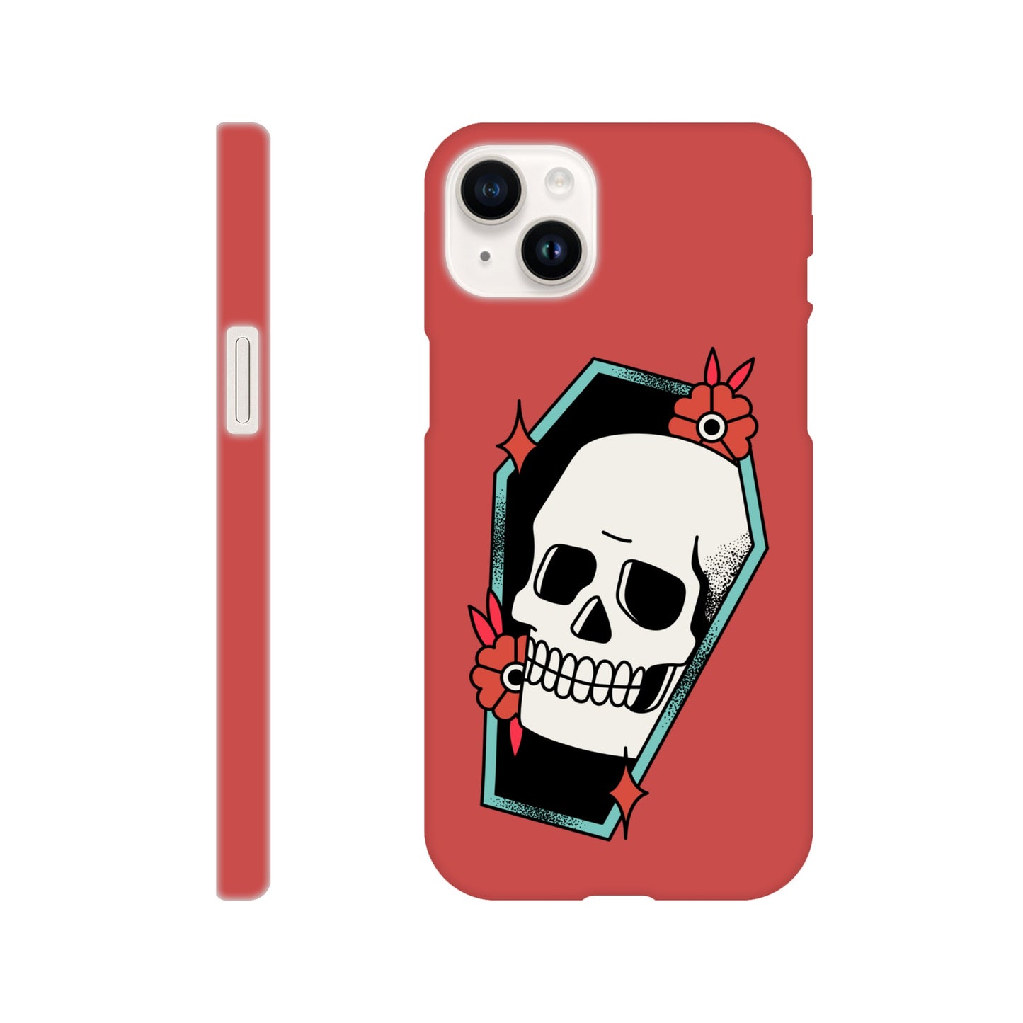 COFFIN SKULL Slim case