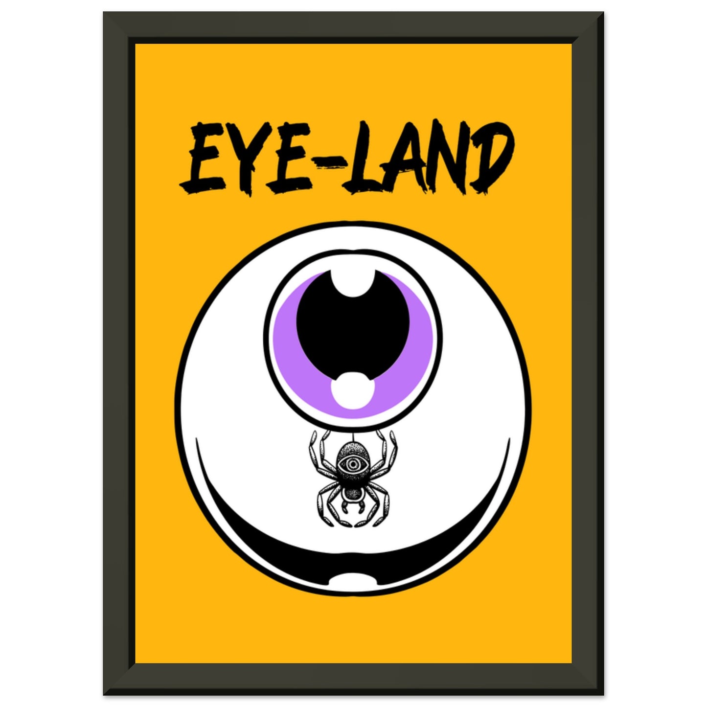 EYE-LAND Classic Matte Paper Metal Framed Poster