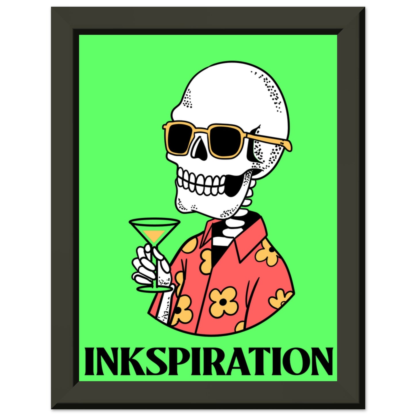 INKSPIRATION Classic Matte Paper Metal Framed Poster