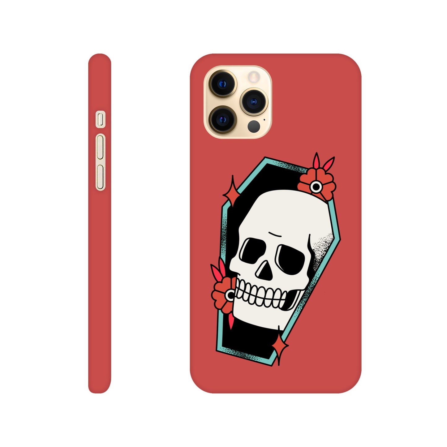 COFFIN SKULL Slim case