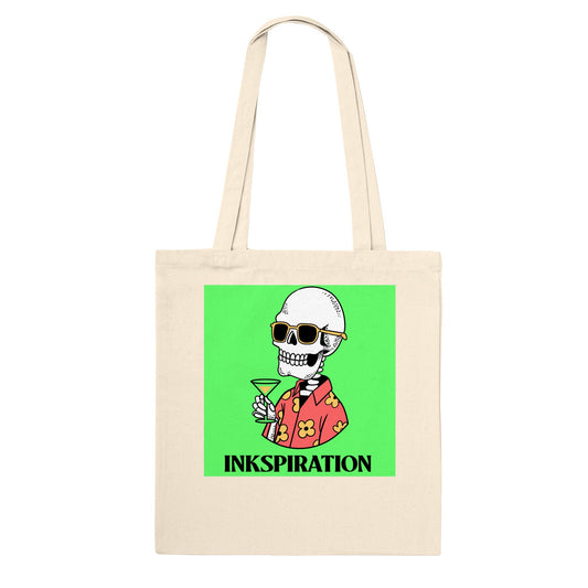 Premium Tattoo Tote Bag Inspired Tattoo Dude