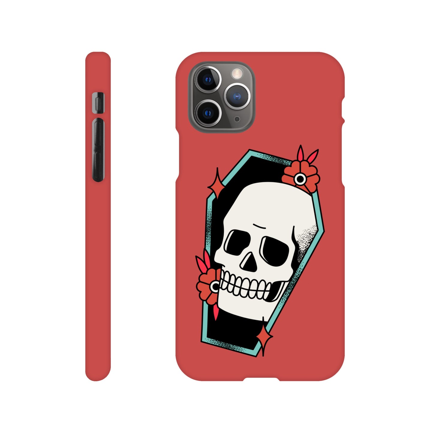 COFFIN SKULL Slim case