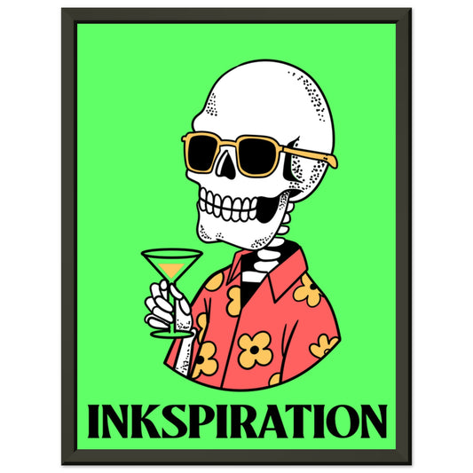 INKSPIRATION Classic Matte Paper Metal Framed Poster