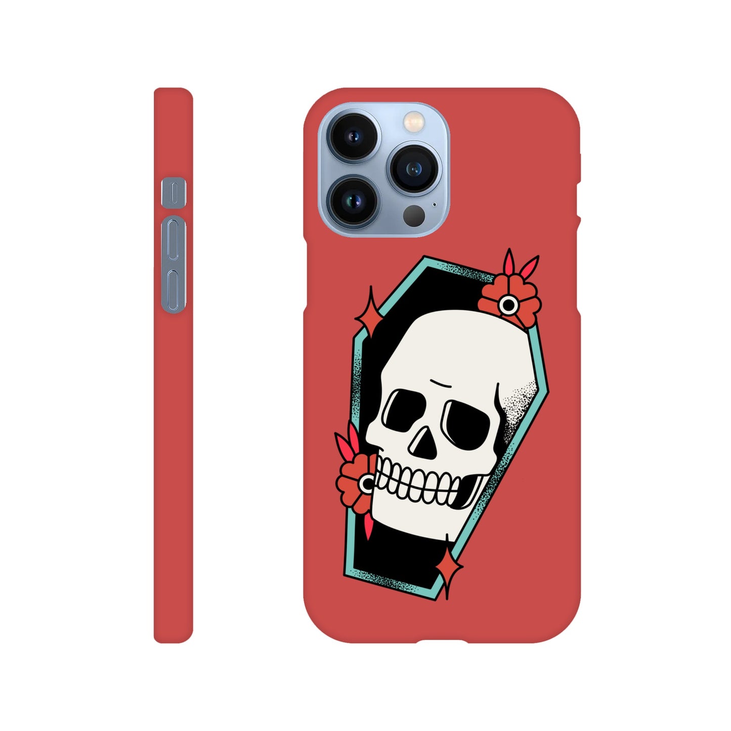 COFFIN SKULL Slim case