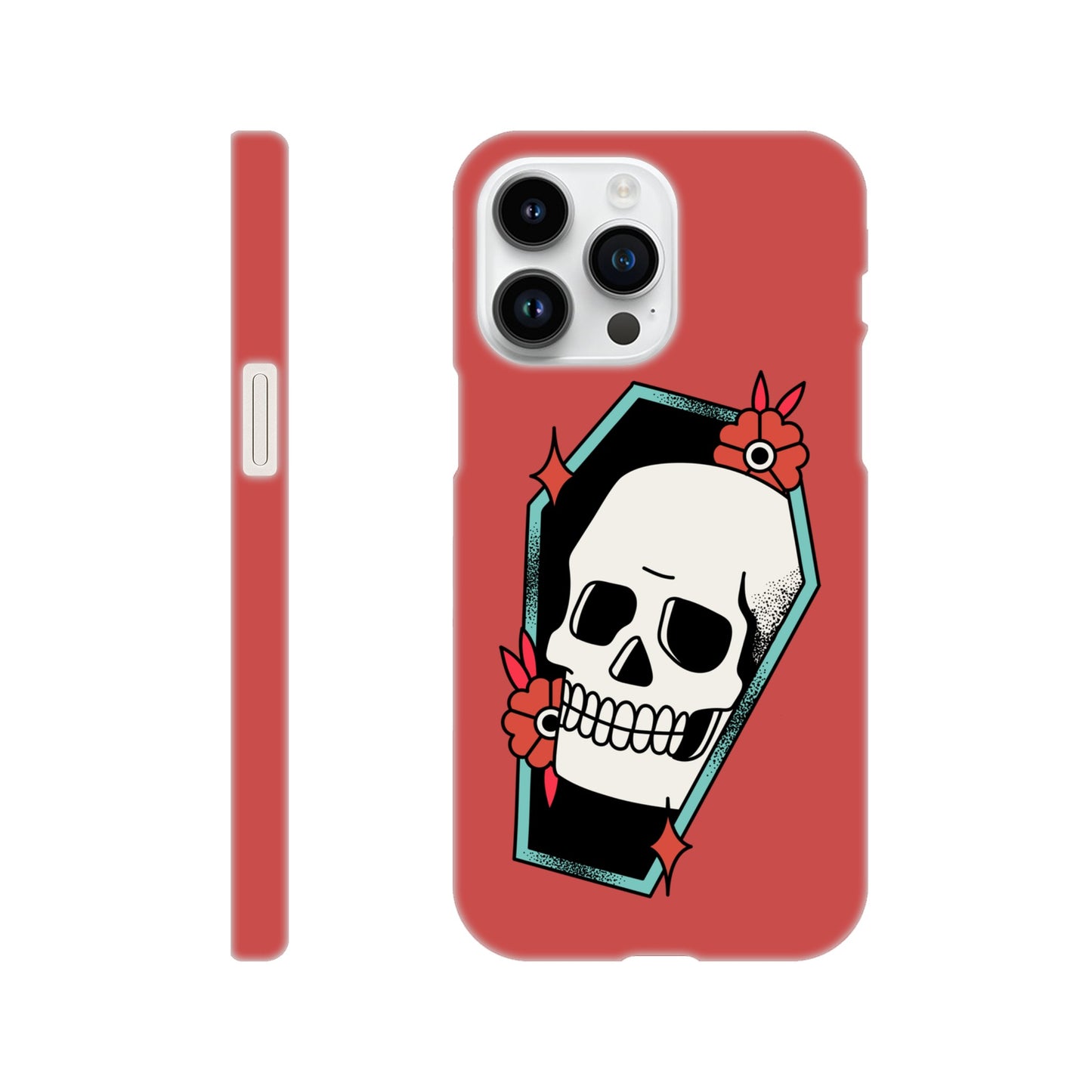 COFFIN SKULL Slim case