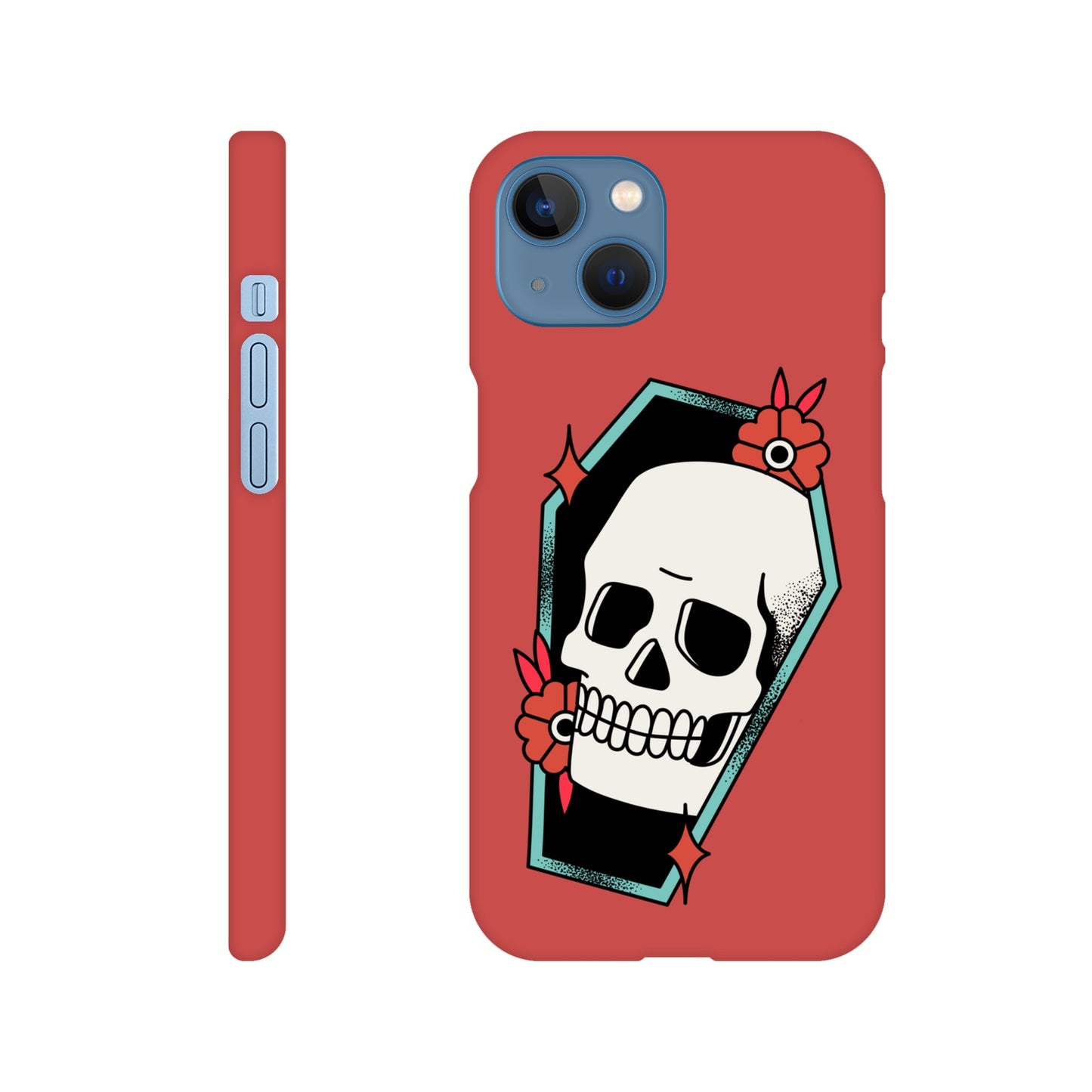 COFFIN SKULL Slim case