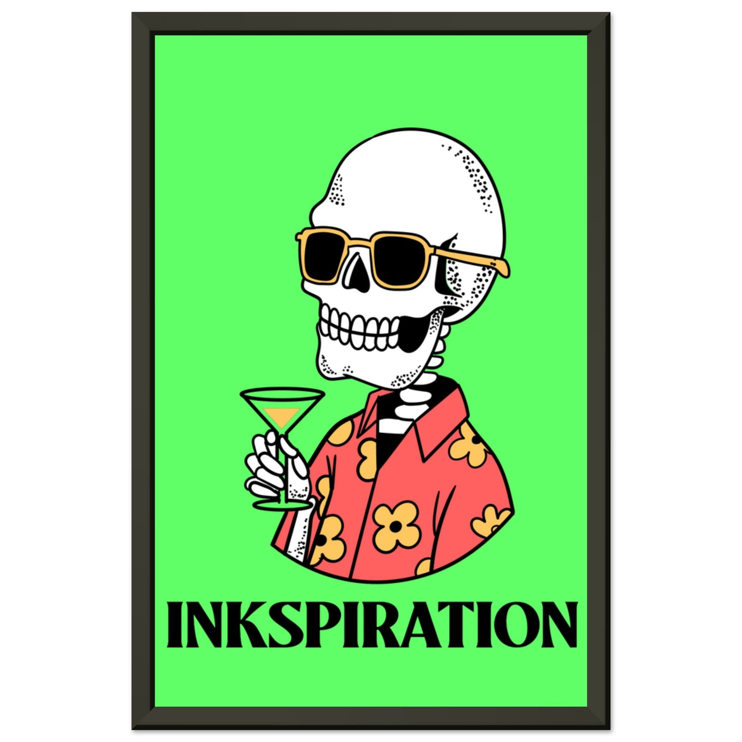 INKSPIRATION Classic Matte Paper Metal Framed Poster