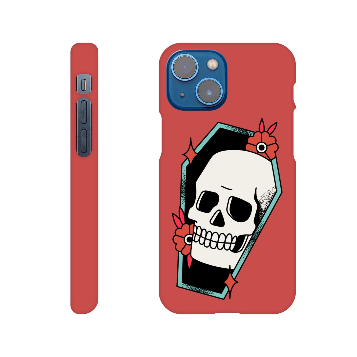 COFFIN SKULL Slim case